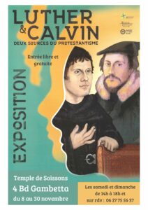 Au temple de Soissons, 4 boulevard Gambetta Soissons Les samedis et dimanches de 14 à 18 h.